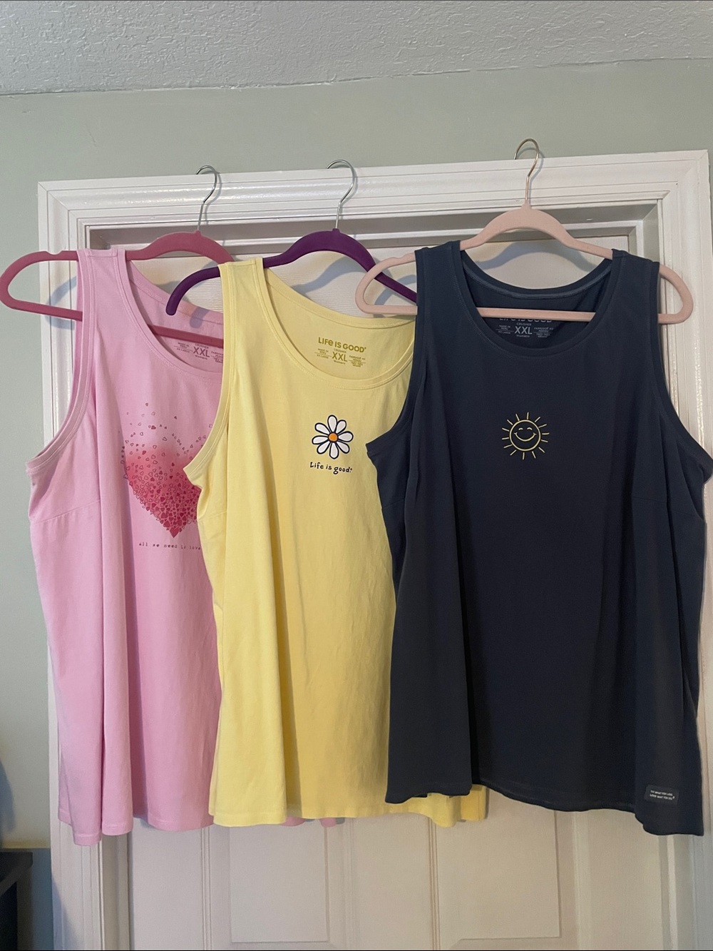 Life Is Good Women's Tank Tops - You Get All 3! - Size XXL
